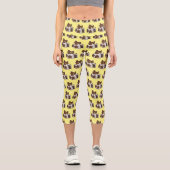 Cartoon-Abbildung Capri Leggings (Vorderseite)