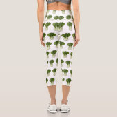 Cartoon-Abbildung Capri Leggings (Rückseite)