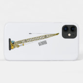 Cartoon-Abbildung Case-Mate iPhone Hülle (Rückseite (Horizontal))