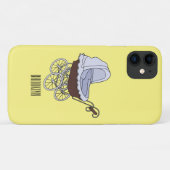 Cartoon-Abbildung Case-Mate iPhone Hülle (Rückseite (Horizontal))