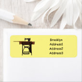 Cartoon-Abbildung der Nähmaschine (Insitu)