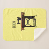 Cartoon-Abbildung der Nähmaschine Sherpadecke (Vorderseite (Horizontal))