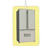 Cartoon-Abbildung des Kühlschranks Autolufterfrischer (Vorderseite)