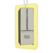 Cartoon-Abbildung des Kühlschranks Autolufterfrischer (Links)