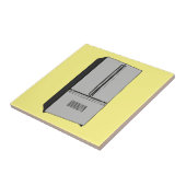 Cartoon-Abbildung des Kühlschranks Fliese (Seite)