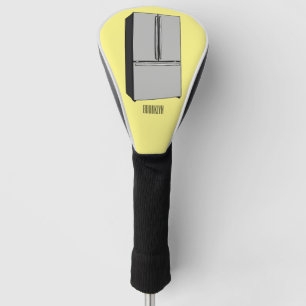 Cartoon-Abbildung des Kühlschranks Golf Headcover