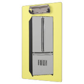 Cartoon-Abbildung des Kühlschranks Klemmbrett (Links)