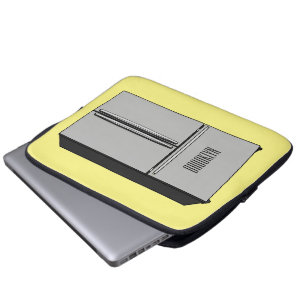 Cartoon-Abbildung des Kühlschranks Laptopschutzhülle