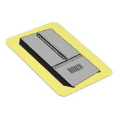 Cartoon-Abbildung des Kühlschranks Magnet (Rechte Seite)