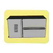 Cartoon-Abbildung des Kühlschranks Magnet (Horizontal)