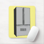 Cartoon-Abbildung des Kühlschranks Mousepad (Mit Mouse)