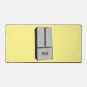 Cartoon-Abbildung des Kühlschranks Schreibtischunterlage (Vorderseite)