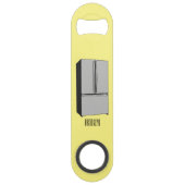 Cartoon-Abbildung des Kühlschranks Speed Flaschenöffner (Rückseite)