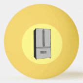 Cartoon-Abbildung des Kühlschranks Tischtennisball (Vorderseite)