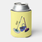 Cartoon-Abbildung Dosenkühler (Kanne Rückseite)