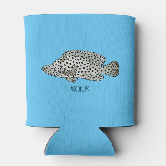 Cartoon-Abbildung Dosenkühler (Rückseite)