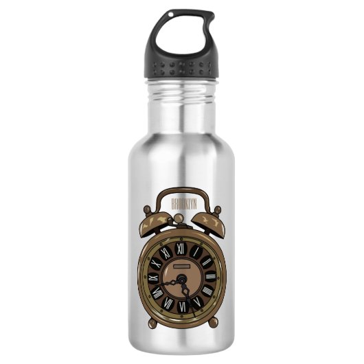 Cartoon-Abbildung Edelstahlflasche (Vorderseite)