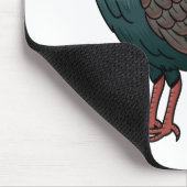 Cartoon-Abbildung eines gezapften Partridge Mousepad (Ecke)