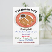 Cartoon-Abbildung Einladung (Stehend Vorderseite)