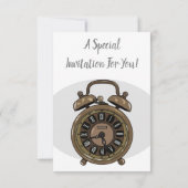 Cartoon-Abbildung Einladung (Rückseite)