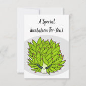 Cartoon-Abbildung Einladung (Rückseite)