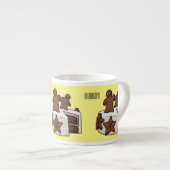 Cartoon-Abbildung Espressotasse (Vorderseite Rechts)