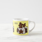 Cartoon-Abbildung Espressotasse (Rechts)