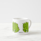 Cartoon-Abbildung Espressotasse (Vorderseite Rechts)