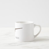 Cartoon-Abbildung Espressotasse (Rechts)