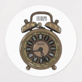 Cartoon-Abbildung Etiketten (Design 2)