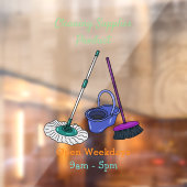 Cartoon-Abbildung Fensteraufkleber (Blatt 2)