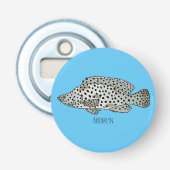 Cartoon-Abbildung Flaschenöffner (Vorderseite)