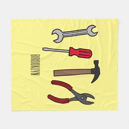 Cartoon-Abbildung Fleecedecke (Vorderseite (Horizontal))