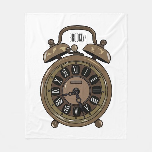 Cartoon-Abbildung Fleecedecke (Vorderseite)