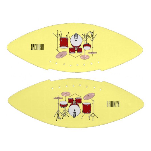 Cartoon-Abbildung Football (Paneele)