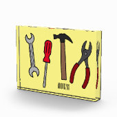 Cartoon-Abbildung Fotoblock (Rechts)