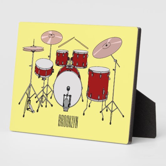 Cartoon-Abbildung Fotoplatte (Seite)