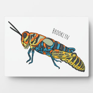 Cartoon-Abbildung Fotoplatte