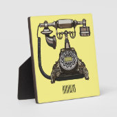 Cartoon-Abbildung Fotoplatte (Vorderseite)