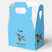 Cartoon-Abbildung für Kampfflugzeuge Geschenkschachtel (Geöffnet)