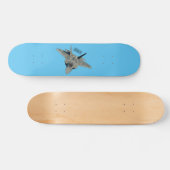 Cartoon-Abbildung für Kampfflugzeuge Skateboard (Horizontal)