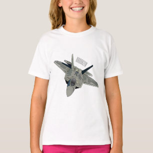 Cartoon-Abbildung für Kampfflugzeuge T-Shirt