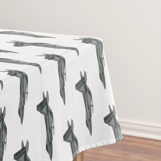 Cartoon-Abbildung für Kampfflugzeuge Tischdecke (Beispiel)