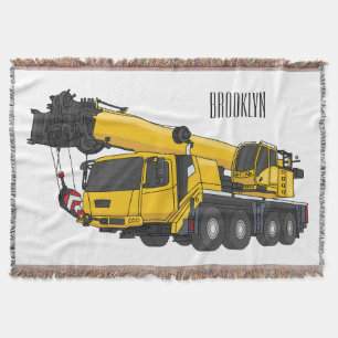 Cartoon-Abbildung für Kranwagen Decke