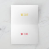 Cartoon-Abbildung für Kranwagen Karte (Innenseite)