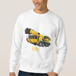 Cartoon-Abbildung für Kranwagen Sweatshirt