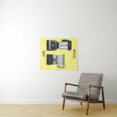 Cartoon-Abbildung für Lebensmittelprozessoren und  Wandteppich (Beispiel (Horizontal))