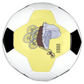Cartoon-Abbildung Fußball (Gedreht)