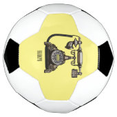 Cartoon-Abbildung Fußball (Gedreht)