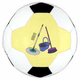 Cartoon-Abbildung Fußball